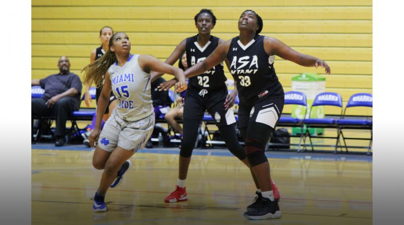 Morrow during a game against ASA College.